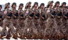 激动！阅兵式上再现“红十字”！
